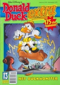 Donald Duck Extra - Het Duckmonster - Issue 13 - De Geïllustreerde Pers B.V. 1999 - Dutch
