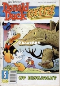 Donald Duck Extra - Op Dinojacht - Issue 05 - De Geïllustreerde Pers B.V. 2000 - Dutch