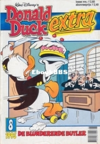 Donald Duck Extra - De Blunderende Butler - Issue 08 - De Geïllustreerde Pers B.V. 1995 - Dutch