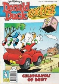 Donald Duck Extra - Geldpakhuis Op Drift - Issue 04 - De Geïllustreerde Pers B.V. 1998 - Dutch