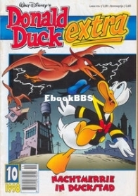 Donald Duck Extra -  Nachtmerrie In Duckstad - Issue 10 - De Geïllustreerde Pers B.V. 1998 - Dutch