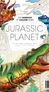 Jurassic Planet - The Harmony Of Colour Series Book 43 - English