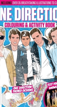 One Direction - Colouring and ActivityBook - 2023 English.