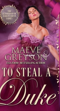 To Steal a Duke - The Sisterhood of Independent Ladies 01 - Maeve Greyson - English