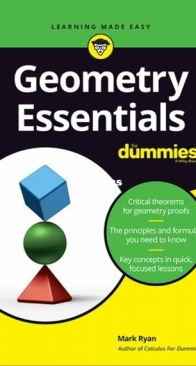 Geometry Essentials for Dummies - Mark Ryan - English