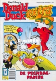 Donald Duck Extra - De Pechdagpaniek - Issue 12 - De Geïllustreerde Pers B.V. 1998 - Dutch
