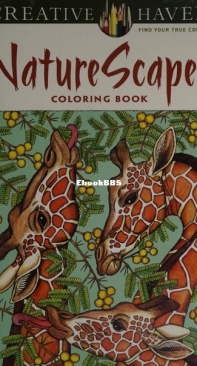 Nature Scape - Coloring Book - Creative Haven - Patricia J. Wynne - English