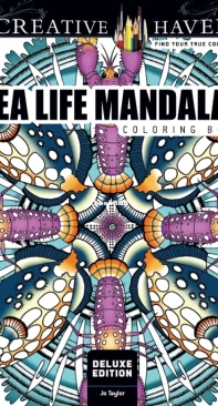 Creative Haven - Sea Life Mandalas Coloring Book - English