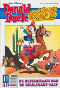 Donald Duck Extra - De Beschermer Van De Beulshart-Klif - Issue 11 - De Geïllustreerde Pers B.V. 1997 - Dutch