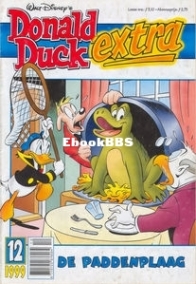 Donald Duck Extra - De Paddenplaag - Issue 12 - De Geïllustreerde Pers B.V. 1999 - Dutch
