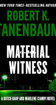 Material Witness - Robert Tanenbaum - English