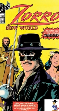 Zorro New World 02 (of 4) - American Mythology 2021 - Philip John Taylor - English