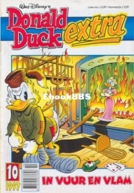 Donald Duck Extra - In Vuur En Vlam - Issue 10 - De Geïllustreerde Pers B.V. 1997 - Dutch