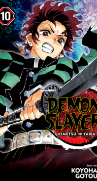 Demon Slayer - Kimetsu no Yaiba v10 - Koyoharu Gotouge - English