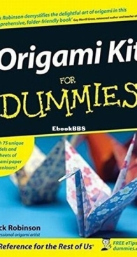Origami Kit for Dummies - 1st Edition - Nick Robinson - English