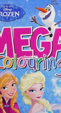 Frozen Disney - Mega Colouring - English