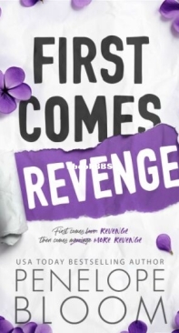 First Comes Revenge - Penelope Bloom - English
