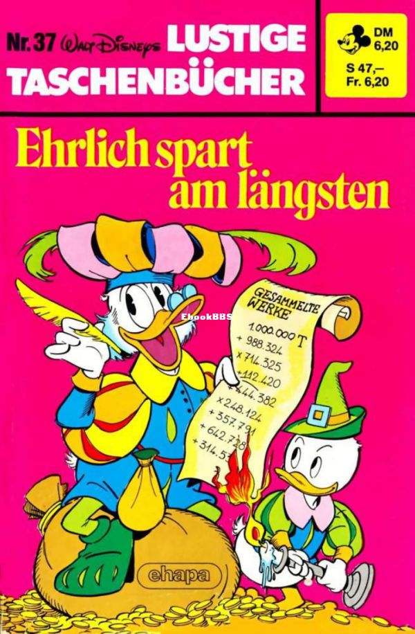 LTB 037 - Ehrlich spart am laengsten 1. Auflage - 1.png