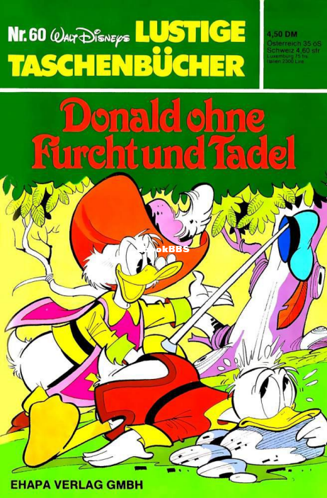 LTB 060 - Donald ohne Furcht und Tadel  (1. Auflage) (Ehapa) (1979) - 1.png