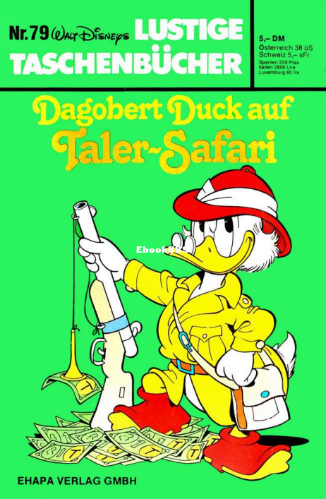 LTB 079 - Dagobert Duck auf Taler-Safari 1.Auflage - 1.png