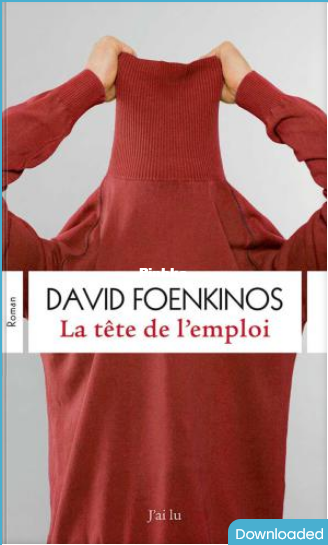 La tête de l'emploi Foenkinos David download on Z-Library.png