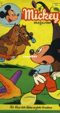 Mickey Magazine 179 - N.V. Uitgaven Pont-Levis 1954 - Dutch