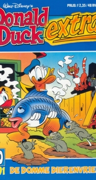 Donald Duck Extra - De Domme Dierenvriend - Issue 10 -  De Geïllustreerde Pers B.V. 1991 - Dutch