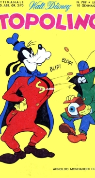 Topolino 0789 - Mondadori 1971 - Italian