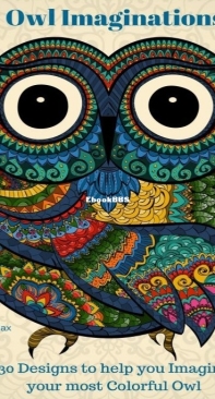 Owl Imaginations - Coloring Book - Ann Max - English