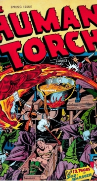 Human Torch v1 015 (Spring 1944) - English