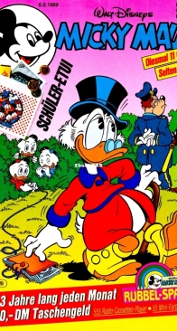 Micky Maus 1989-37 - Ehapa - German