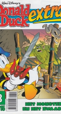 Donald Duck Extra - Het Monster En Het Zwaard - Issue 08 - De Geïllustreerde Pers B.V. 2015 - Dutch