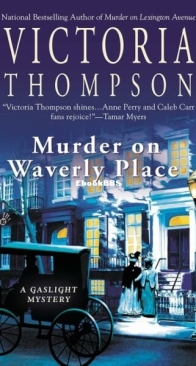 Murder on Waverly Place - A Gaslight Mystery 11 - Victoria Thompson - English
