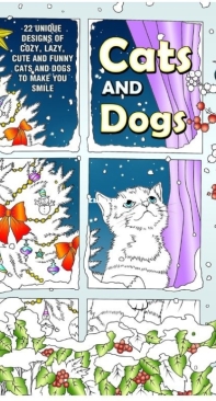 Cats And Dogs - Coloring Book - English