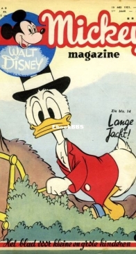 Mickey Magazine 32 -  N.V. Uitgaven Pont-Levis 1951 - Dutch