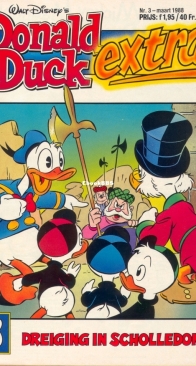 Donald Duck Extra - Dreiging In Scholledonië -  Issue 03 - Oberon B.V. 1988 - Dutch