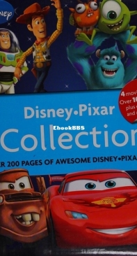 Disney Pixar Collection - Coloring Book - English