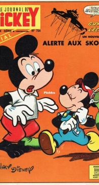 Le Journal de Mickey 0754 - Hachette 1966 - French
