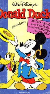 Donald Duck Pocket Serie 2 - Issue 07 - Mickey Mouse En Het Raadsel Van Het Verdwenen Halssnoer - Oberon B.V. 1980 - Dutch