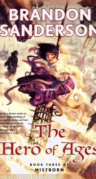The Hero of Ages - Mistborn 3 - Brandon Sanderson - English