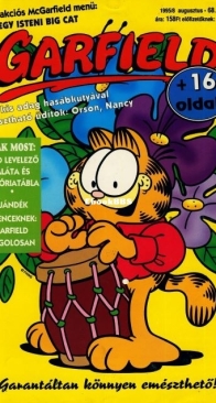 Garfield Magazin 68 - Semic Interprint 1995 - Hungarian