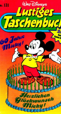 Lustiges Taschenbuch 131 - 60 Jahre Mickey - Ehapa Verlag 1988 - German