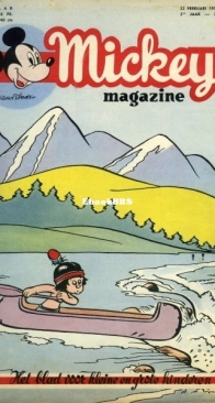 Mickey Magazine 72 - N.V. Uitgaven Pont-Levis 1952 - Dutch