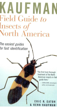 Field Guide to Insects of North America - Kaufman Guides - Eric R. Eaton, Kenn Kaufman - English