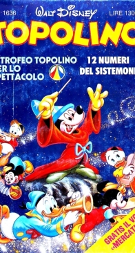 Topolino 1636 - Mondadori 1987 - Italian