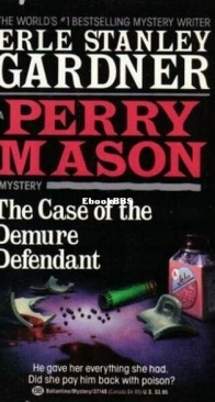 The Case of the Demure Defendent - Perry Mason 51 - Erle Stanley Gardner - English