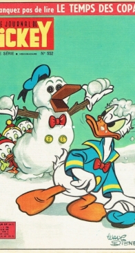 Le Journal de Mickey 0552 - Hachette 1962 - French