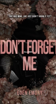 Don't Forget Me - Club Pétale 03 - Eden Emory - English