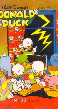 Donald Duck - Dutch Weekblad - Issue 33 - 1955 - Dutch