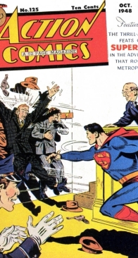 Action Comics 125 - DC Comics - Jerry Siegel ,Joe Shuster - October  1948 - English